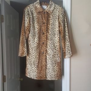 Focus 2000 by Charles Glueck animal print coat